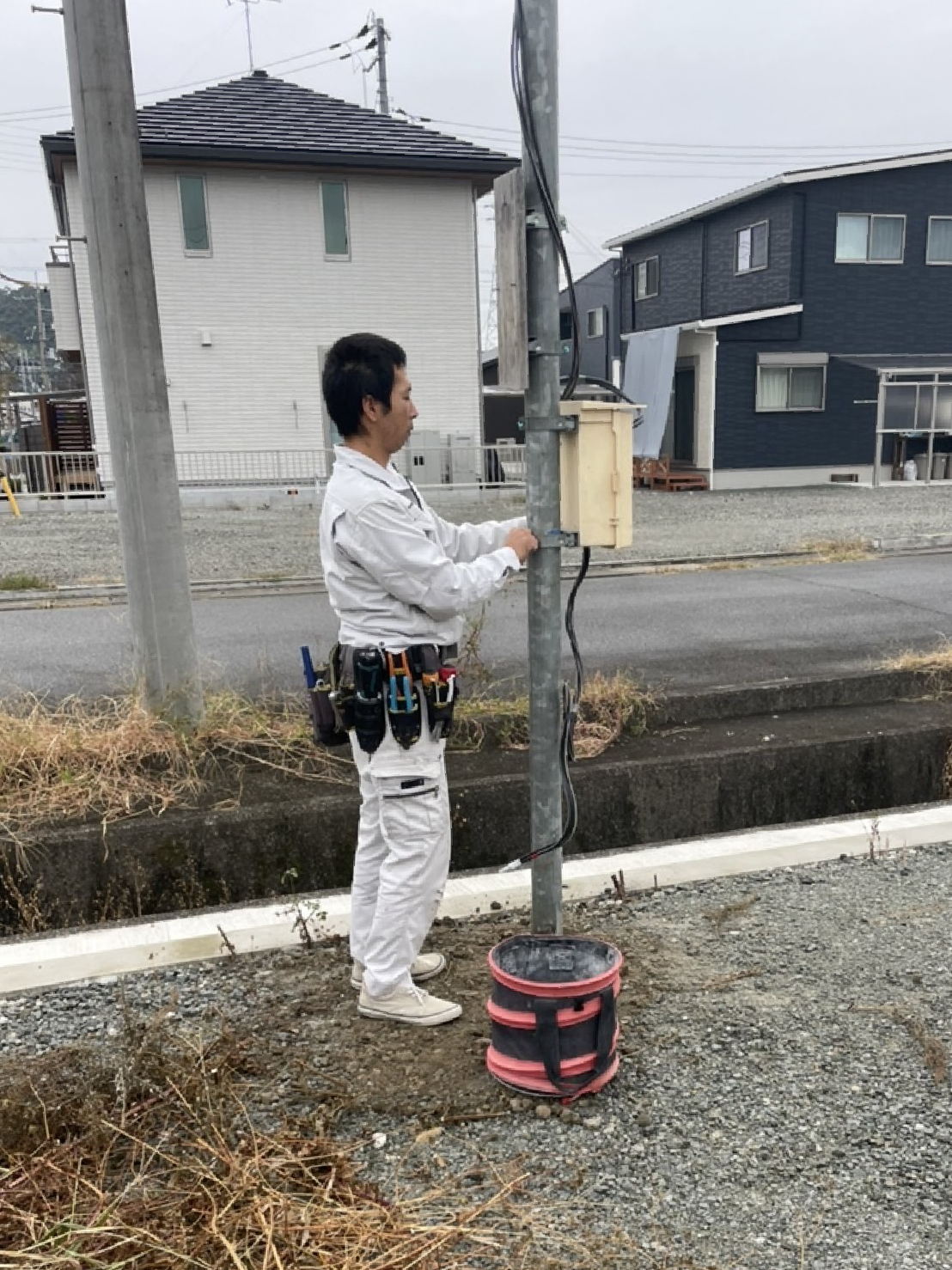 仮設電気工事